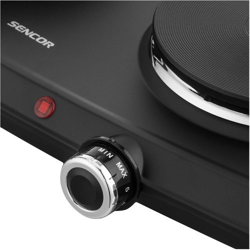 ENAMEL HOB ON TABLE  SCP 2254BK-EUE4 (2 ΕΣΤΙΕΣ / BLACK)